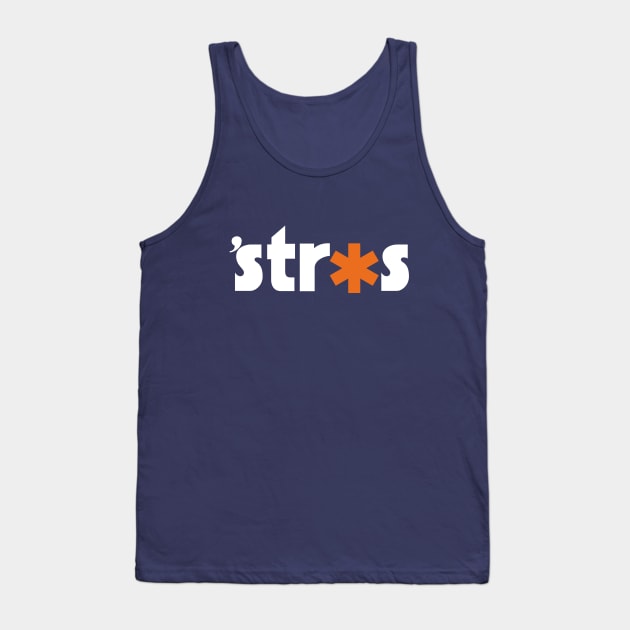 Stros Asterisk - Navy Tank Top by KFig21